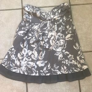 Abercrombie strapless shirt